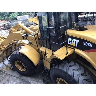 작업 시간 협상 용량 트럭에 사용 된 Cat 966H 바퀴 로더