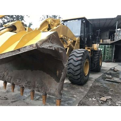 작업 시간 협상 용량 트럭에 사용 된 Cat 966H 바퀴 로더