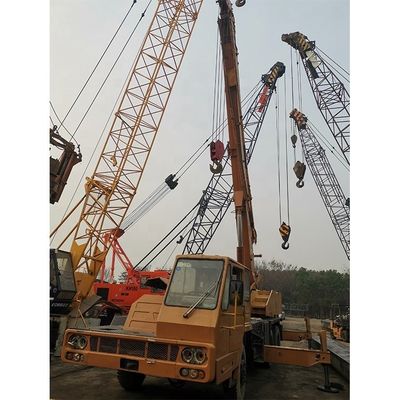 최대 들어올림 높이 42m 일본 중고용 20톤 25톤 40톤 트럭 탑재 크레인