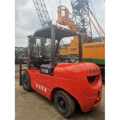 사용 된 LONGHUA HELI50 5t 3000lb cpqd30 포크 길이가 일상적인 실내 듀얼 연료 가솔린 가스 엔진