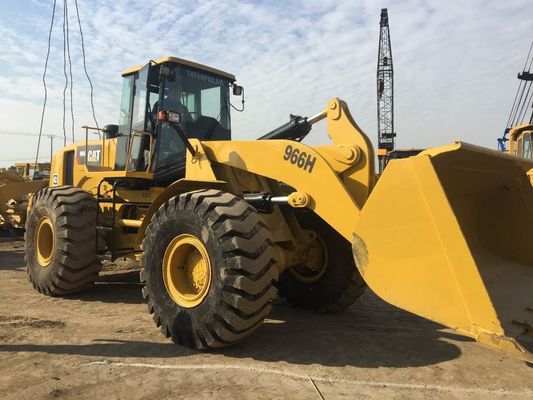 중고용 CAT966H 프론트엔드 로더 원본 엔진 기계 무게 60000 150000 kg 판매