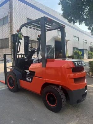 3톤 3000kg 사용 된 토요타 포크 픽터 FDZN30 일본 ISUZU 엔진 좋은 상태