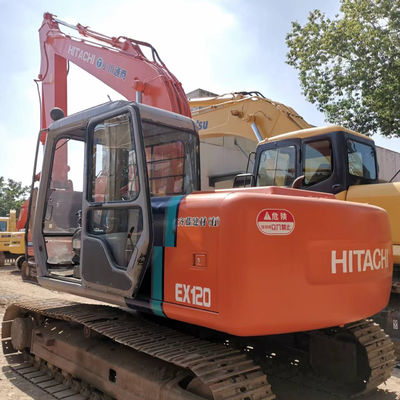 일본 사용 히타치 Ex120 Excavator ZX120 12톤 작동 무게