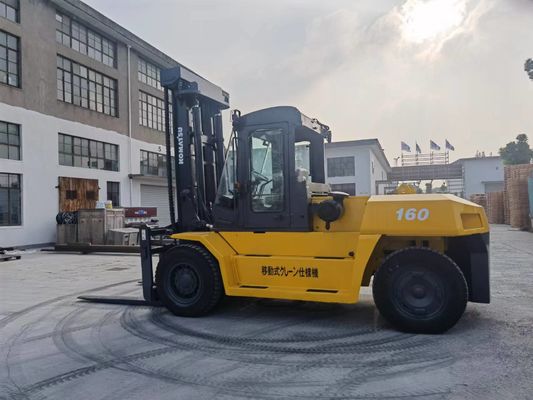 디젤 엔진 전원 및 1150mm 포크 길이와 함께 최고 사용 코마쓰 FD160