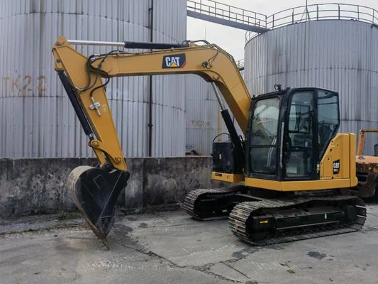 일본에서 가져온 원형 수압 밸브와 고무 트랙과 함께 사용 된 CAT 307.5 발굴기