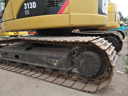 13TON 중고 Caterpillar 313D Digger 상하이에서 사용 된 Cat 312D 313D 크롤러 발굴기