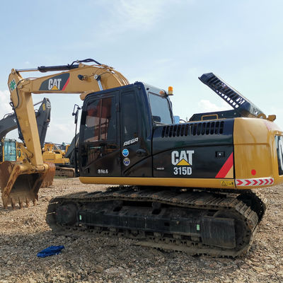 2001-4000 근무 시간 CAT 315D 중형 대량 발굴기 15 톤 사용 된 크롤러 발굴기