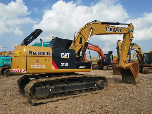 2001-4000 근무 시간 CAT 315D 중형 대량 발굴기 15 톤 사용 된 크롤러 발굴기