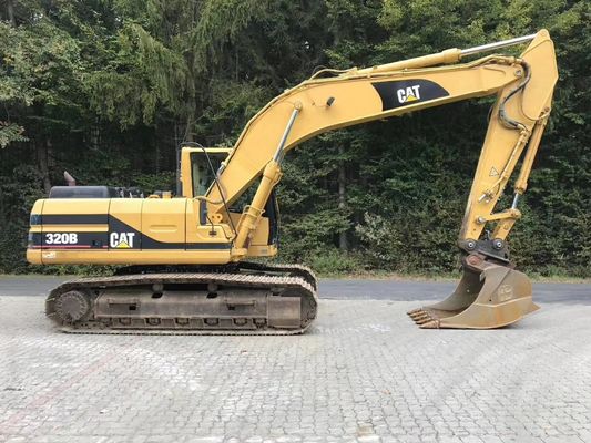 사용 된 중고용 CAT 320 320B 크롤러 포유류 발굴기 1M3 버킷 용량 진단 도구