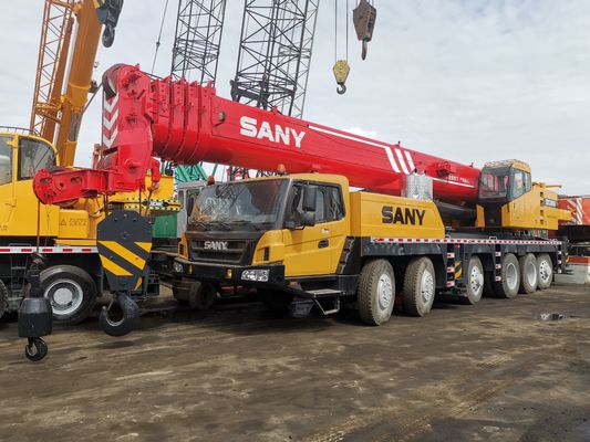 100톤 SANY STC1000 트럭 크레인 220톤 용량 및 오리지널 수압 밸브