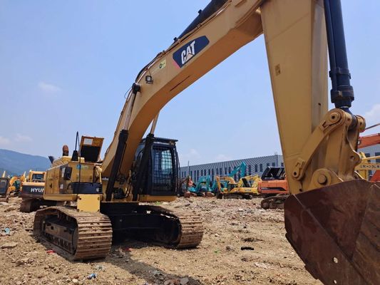 낮은 작업 시간 사용 된 CAT 349D 원본 엔진과 수압 크롤러 발굴기 49TON