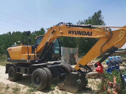현대 150W R150 R150-9 발굴기 원본 15TON 원본 수압 실린더