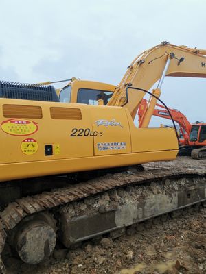 22000 KG 중고용 현대 220 220-5 수압 발굴기 22 톤 운용 무게