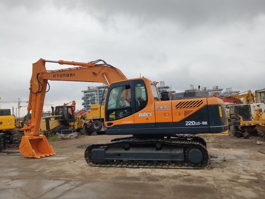 좋은 상태 현대 220-9s 발굴기 22000 KG 기계 무게 0-2000 작업 시간
