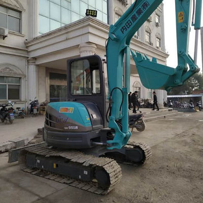 최대 들어올림 높이 44m 2021 사용 일본 5.5톤 KOBELCO SK55 SK55SR-3 미니 발굴기