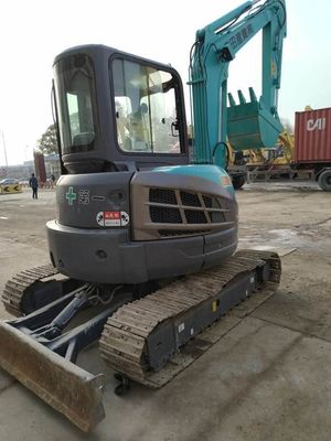 최대 들어올림 높이 44m 2021 사용 일본 5.5톤 KOBELCO SK55 SK55SR-3 미니 발굴기