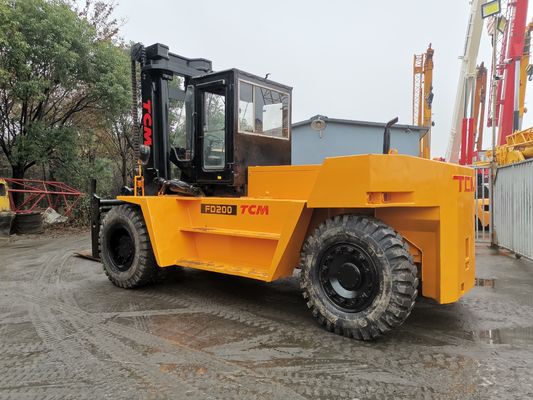 다재다능한 Folklifter 20t 10000kg AC 히터와 일반적인 포크 너비와 함께 포크 트럭
