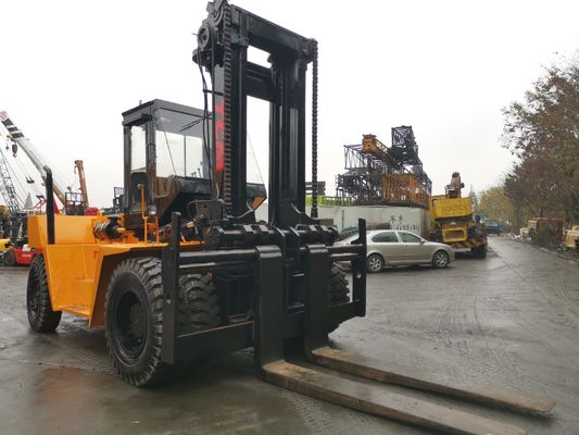 다재다능한 Folklifter 20t 10000kg AC 히터와 일반적인 포크 너비와 함께 포크 트럭