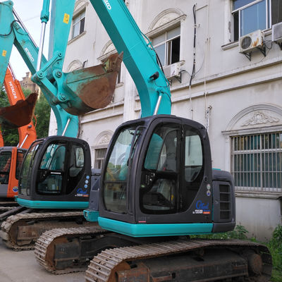 사용 된 Kobelco 크롤러 발굴기 Sk 135SR 중고 13톤 14톤 일본 트랙 발굴기