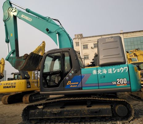 3 톤 명목 부하 용량 Kobelco SK200 발굴기 저렴 20 톤 사용 된 발굴기