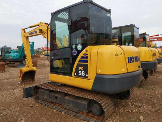 5000KG 65KM 2022 코마쓰 PC56-7 디거 상하이 5톤 미니 발굴기