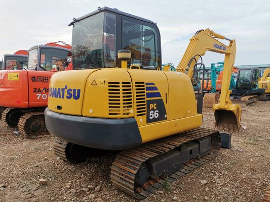 5000KG 65KM 2022 코마쓰 PC56-7 디거 상하이 5톤 미니 발굴기