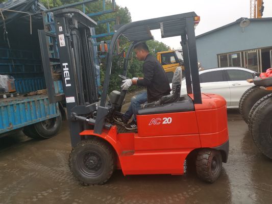 헬리 Cpd20 Cpd15 Cpd18 1.5T 1.8t 2톤 좌석형 전기 리치 트럭 무게 2000kg