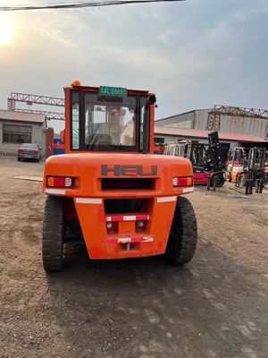 10톤 HELI K100 디젤 포크 릭터, 사이드 셔프트 포크 포지셔널 기계 정비 작업소