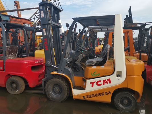2500kg 무게 사용된 TCM 포크리프트 FD25T6 2.5톤 일본 원본 상태