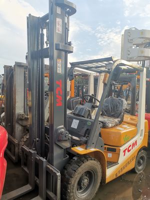 2500kg 무게 사용된 TCM 포크리프트 FD25T6 2.5톤 일본 원본 상태