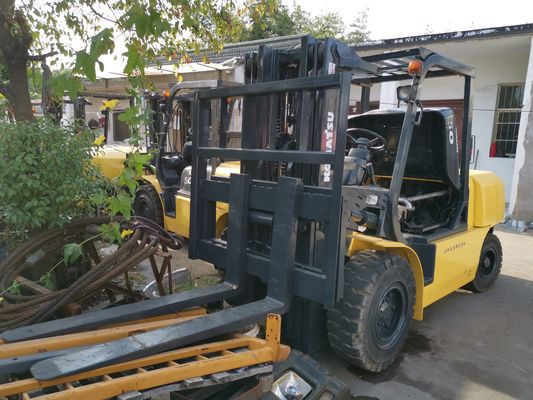 5톤 일본 오리지널 코마쓰 FD50-7 디젤 포크리프트 상하이 1200mm 포크 길이