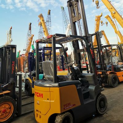 중고용 Tcm 전기 포크크리프트 1.5 톤 정규 포크 길이 1500 kg 무게