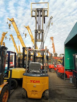 1500kg 무게 TCM FB15 1.5 TON 전기 포크리프트 Isuzu 엔진과 CE 마크