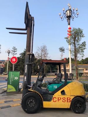 일본 코마쓰 3톤 FD30/FD20/FD25/FD35/FD40/FD50 수동 전원 공급 장치가 있는 포크리프트