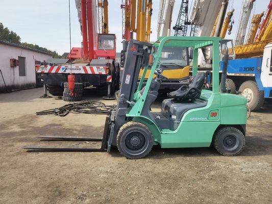 사용된 미쓰비시 3톤 FD50 FD70 FD250 FD300 180mm 포크 너비의 디젤 포크리프트