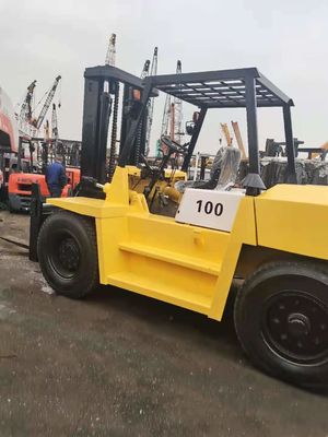 상하이 산업구역 판매 일본 중고 TCM 10톤 FD100 하이 마스트 포크리프트