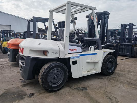 TCM FD70 7-10 톤 디젤 엔진과 상하이 요트에서 일상 포크 길이를 가진 포크 릭트