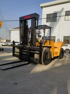 포크 너비 루틴 TCM FD160 디젤 포크리프트 16TON 상하이의 인쇄소와 함께 사용