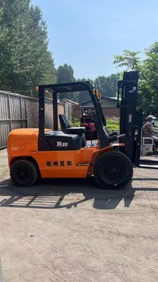 헝차 R100 R30 디젤 포크크리프트 5000kg 가구 가게의 창고 운영