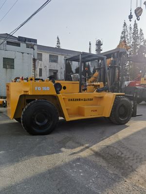 16000kg 무게 TCM FD160 디젤 포크크리프트