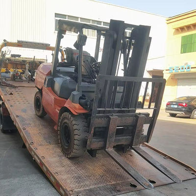 사용 된 토요타 FD50 포크리프트 5톤, 무게 5000kg, 좋은 상태