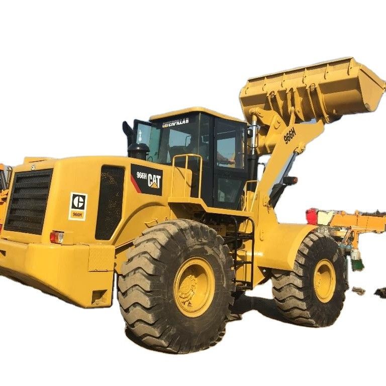 중고용 CAT966H 프론트엔드 로더 원본 엔진 기계 무게 60000 150000 kg 판매