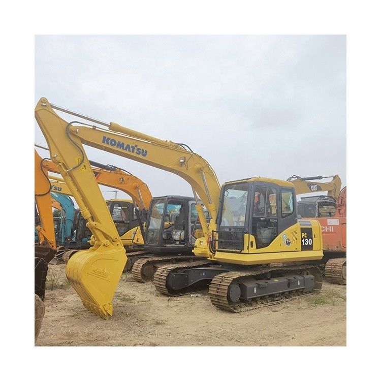 오리지널 엔진 13TON 사용 된 미니 발굴기 코마쓰 PC130-7 PC120 PC130