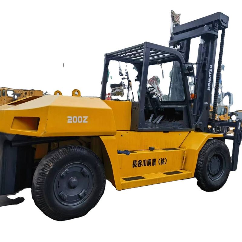 코마쓰 100% 일본 오리지널 FD200 20 톤 550mm의 포크 너비로 사용 된 포크리프트