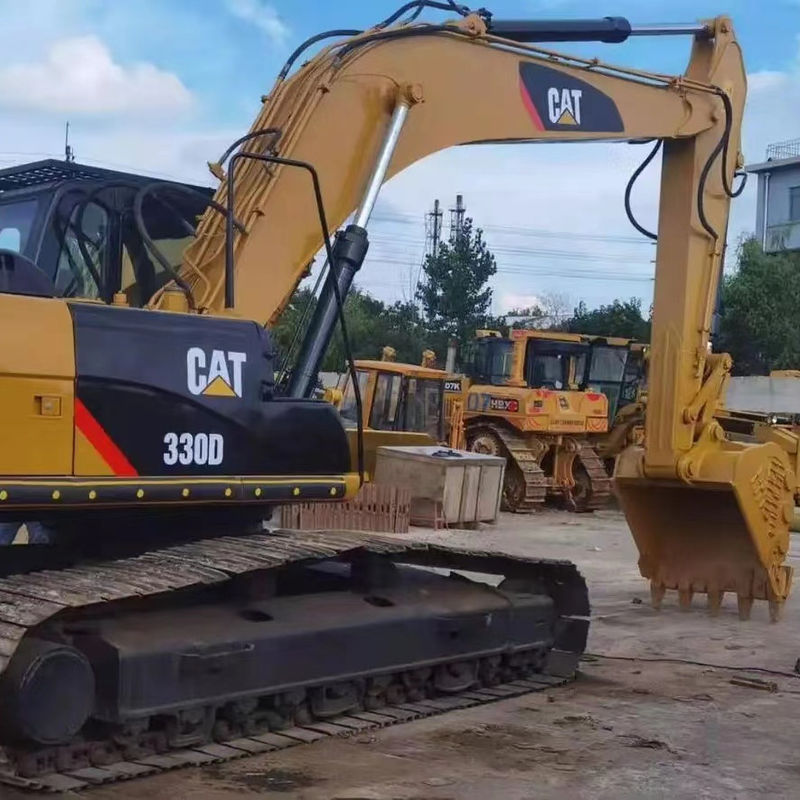 사용 된 일본 Caterpillar 330D 크롤러 발굴기 CAT 330BL 최대 파도 반지름 8 피트