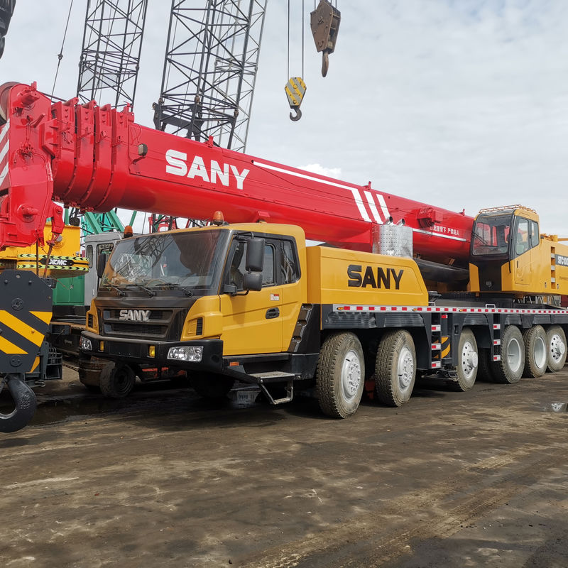 원본 수압 펌프와 0-2000 작업 시간으로 100톤 Sany STC1000 사용 이동 크레인