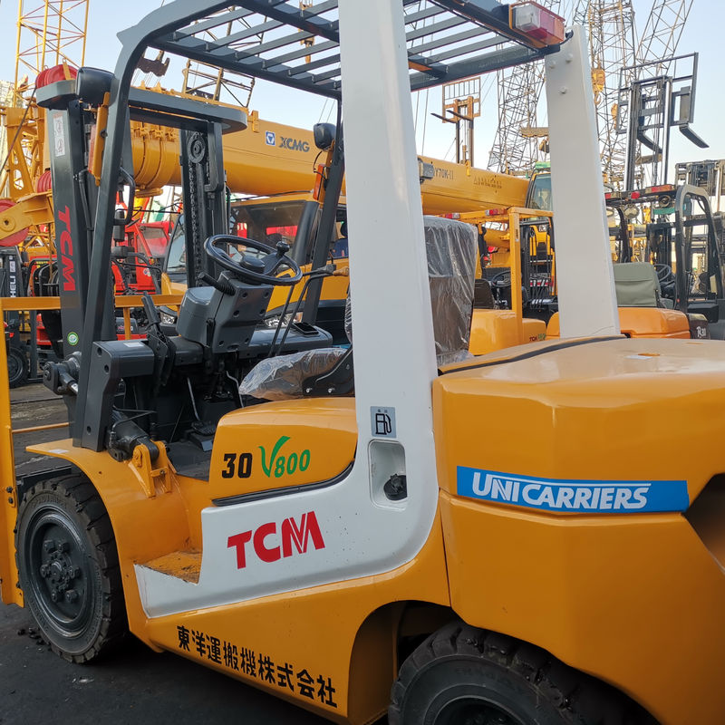 1200mm 포크 너비 TCM 3톤 3.5톤 디젤 포크리프트 ISUZU YANMAR MISUBISHI 엔진