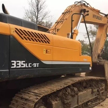 중고용 현대 335LC-9 발굴기 4m3 버킷 용량 및 오리지널 수압 밸브