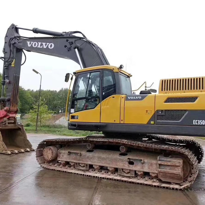 상하이에서 다른 수압 펌프와 함께 35000 KG 기계 무게 볼보 EC350D 발굴기