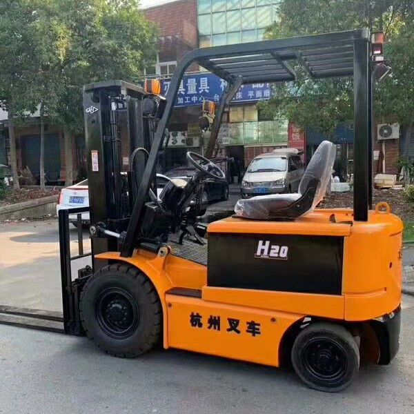 포크 길이 1200mm HANGCHA H20 2톤 전기 포크리프트 식품 음료 상점